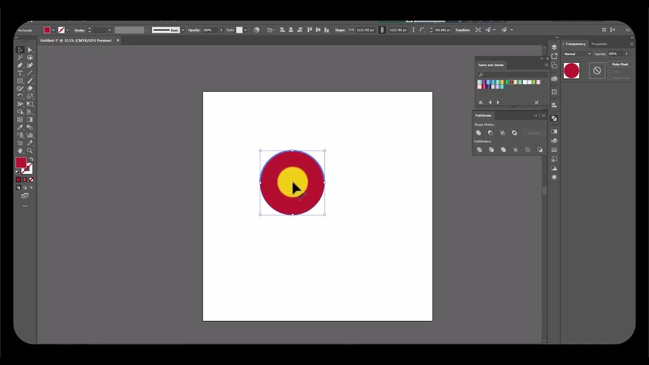 Adobe Illustrator Tutorial | Simple star Vector Design