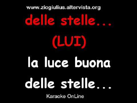 La luce buona delle stelle con voce Patsy duetto