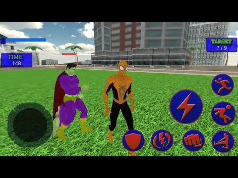 Flying Spider Hero - Spider Superhero Vs Super Villains | Best Spider Android GamePlay