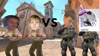 Povilas,Jasonas VS yougbuck, zytrix [CS2 2V2] [FUNNY]