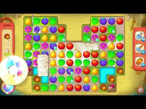 Gardenscapes Level 2394 With No Boosters - Hard Level