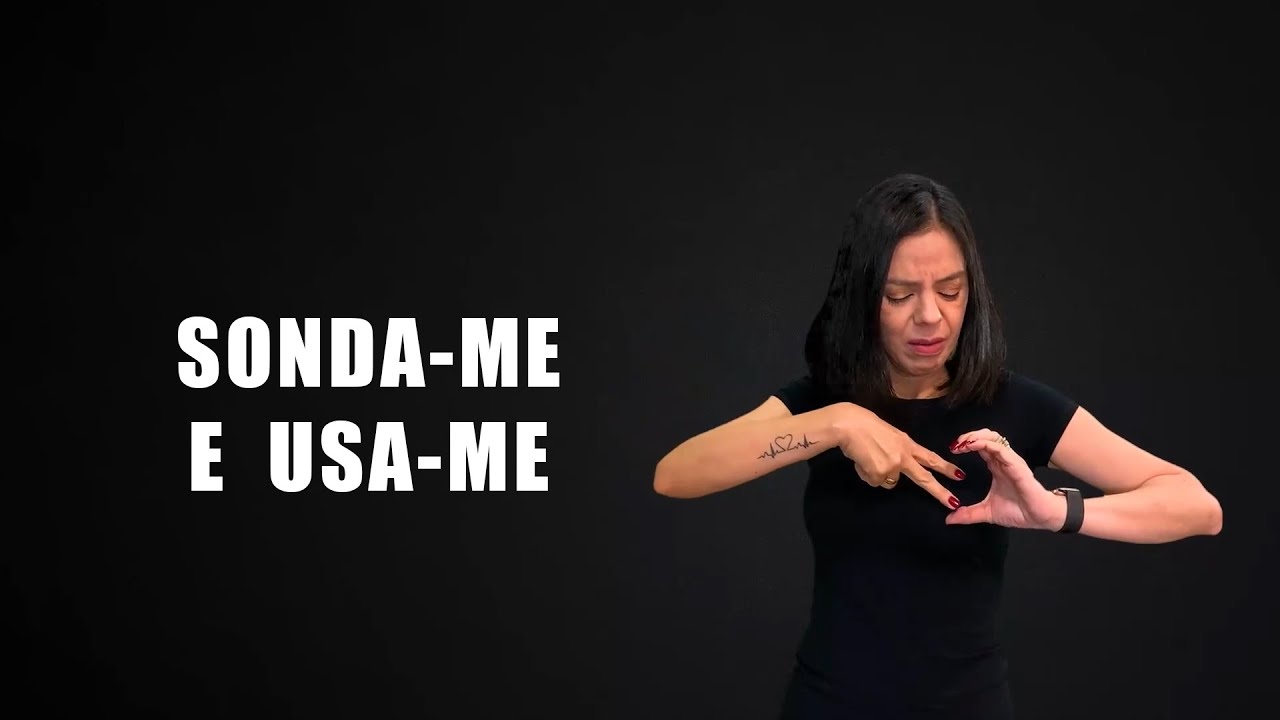 Sonda-me e usa-me em Libras-Aline Barros #escolholibras