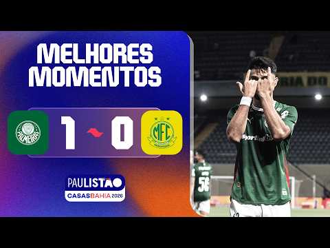 PALMEIRAS 1 X 0 MIRASSOL | MELHORES MOMENTOS | 3ª RODADA | PAULISTÃO CASAS BAHIA 2026