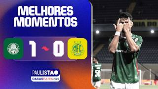 PALMEIRAS 1 X 0 MIRASSOL | MELHORES MOMENTOS | 3ª RODADA | PAULISTÃO CASAS BAHIA 2026
