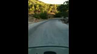 preview picture of video 'Γαύδος, διαδρομή από Καραβέ προς Καστρί'