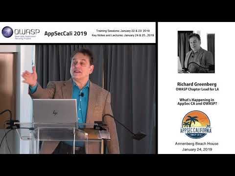 AppSecCali 2019 Welcome Address - Richard Greenberg