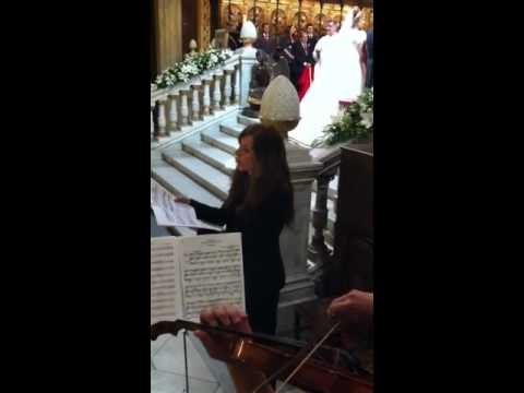 Ave Maria de Schubert con Soprano violín y Piano
