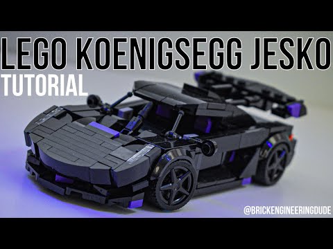 LEGO Koenigsegg Jesko Hydra Speed Champions MOC Tutorial