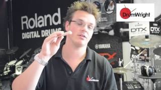 Video thumbnail for DrumWright Quick Guide to Vic Firth SD4 Combo Drum Sticks by Drum Wright