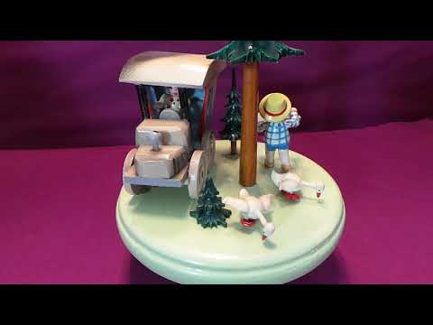 Steinbach uralte Spieluhr Nr.049 - ein seltenes Sammlerstück aus dem Erzgebirge