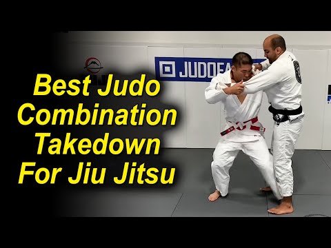 Best Judo Combination Takedown For Jiu Jitsu by Olympic Judo Champion Satoshi Ishii
