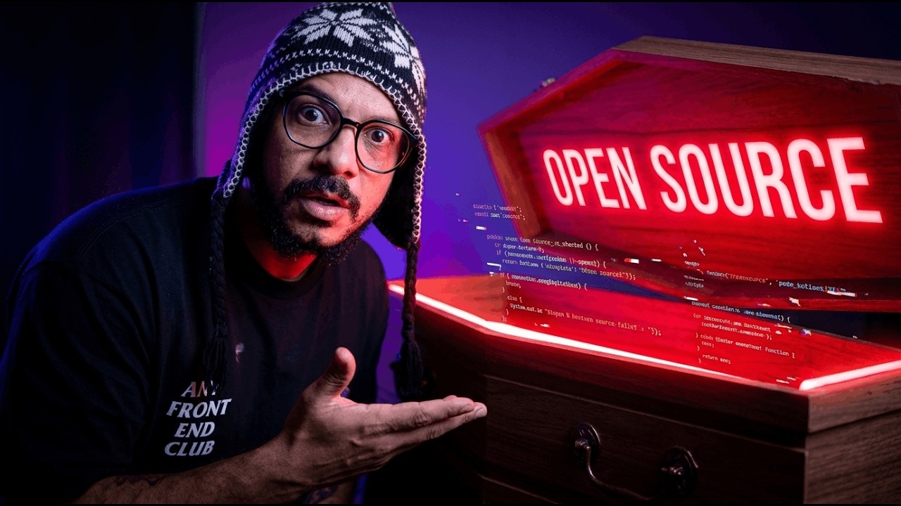 A I A está mat*ando o OpenSource e ninguém liga