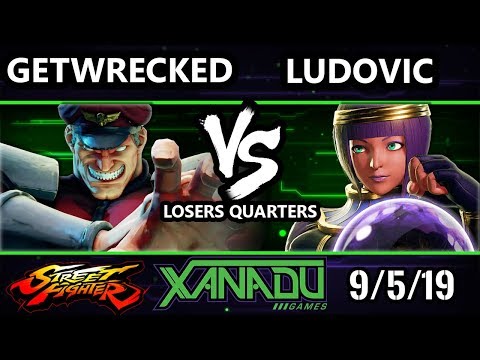 F@X 318 SFV - Ludovic (Menat, Chun-Li) Vs geTwreCked (M. Bison, Ed) Street Fighter V Losers Quarters