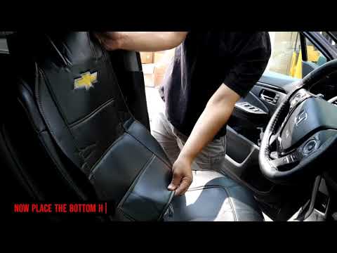 DIY Easy Seat Cover Installation for 3 Piece Car Seat Cover - FSH101