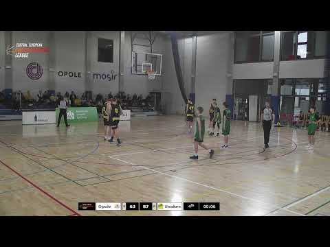 CEYBL U15, 9. 11. 2025, UKS MOS Opole - BK Snakes Ostrava