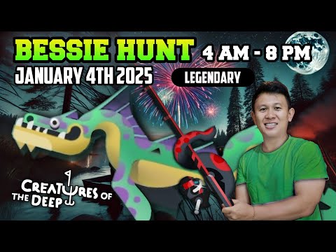 BESSIE Spot Saturday January 4th 2025 #monsterfish #creaturesofthedeep #bessie