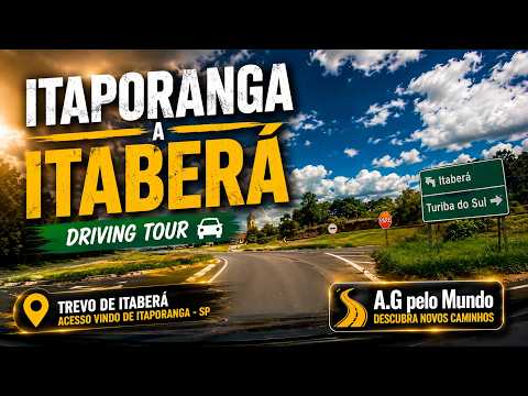 Itaporanga → Itaberá | Driving Tour Real pelo Interior de SP 🇧🇷 | 55,5 km | 2k