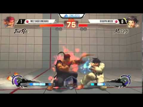 Daigo Umehara vs Misse USF4 TOP32 - SEMI FINALS - EVO2015