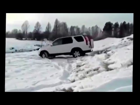 YouTube - Honda CR V Extreme Off road 4x4 Snow
