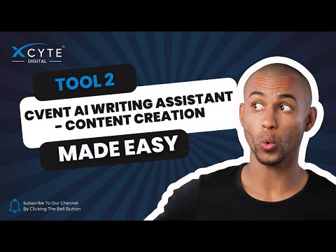 Cvent AI Writing Assistant - Content Creation Made Easy