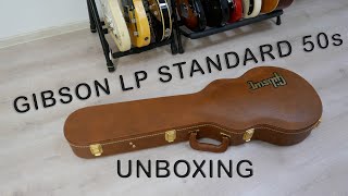 Video thumbnail for Gibson Les Paul Standard 50s Tobacco burst unboxing by Vlad Cotruș