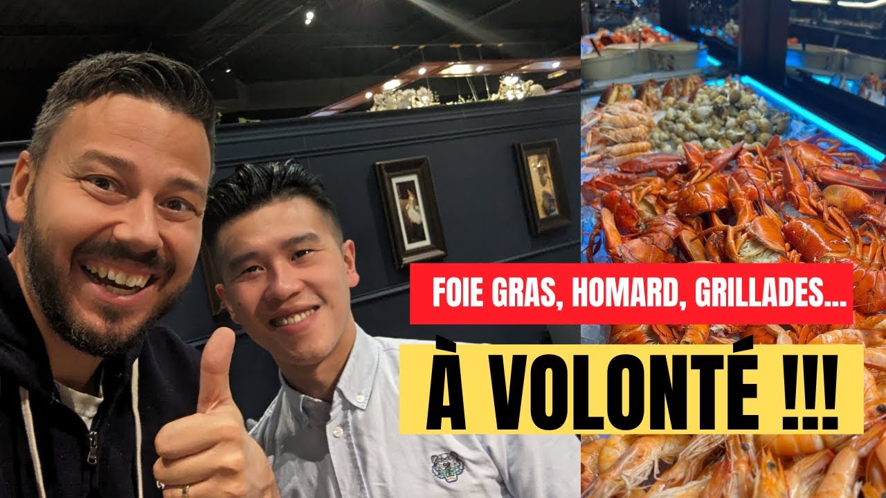 Un MAXI BUFFET à VOLONTÉ de spécialités françaises ! . VLOG 1514