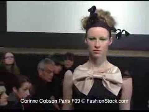 Corinne Cobson - Paris F09 Runway Show Presentation with models