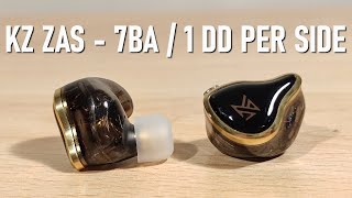 Video thumbnail for KZ ZAS Review - 16 Driver Hybrids by Vortex Reviews