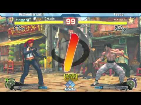 SSF4 AE - Evo 2011 Tournament : Brokentier Latif (C. Viper)  vs Fuudo ( Fei Long )