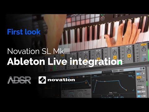 Novation 61 SL MkIII - Ableton Live integration