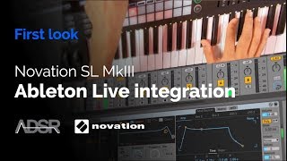 Video thumbnail for Novation 61 SL MkIII - Ableton Live integration by ADSR Music Production Tutorials