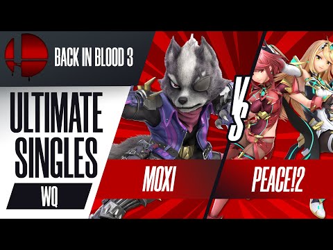 Moxi vs. Peace!2 - Singles Winners Quarters - Back in Blood 3