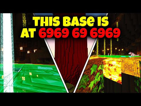 Minecraft Anarchy - The Base at 6969