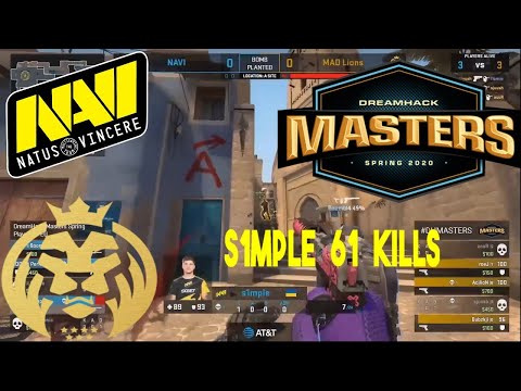 NaVi vs MAD Lions - DreamHack Masters - HIGHLIGHTS | CSGO