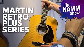 Video thumbnail for NAMM 2025: Martin’s Road Series Retro Plus Acoustic Guitars by Sweetwater Soundcheck
