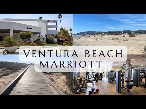 Complete Tour of Ventura Beach Marriott Hotel // Ventura California 2022