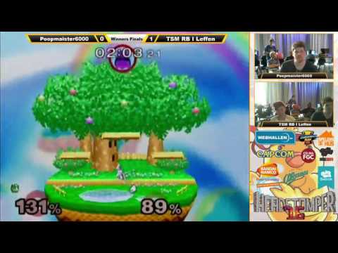 Poopmaister6000 vs. RB TSM l Leffen Headstomper '16 Melee WF
