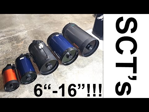 6-16"!!! Ultimate SCT Telescope Guide on How to Choose the Right SCT!!!
