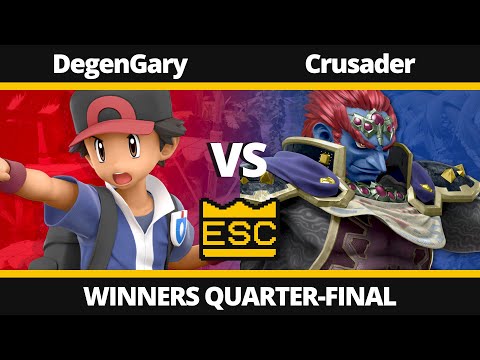 ESC 20 Winners Quarter-Final - DegenGary (Pokémon Trainer) Vs. Crusader (Ganondorf) - SSBU Local