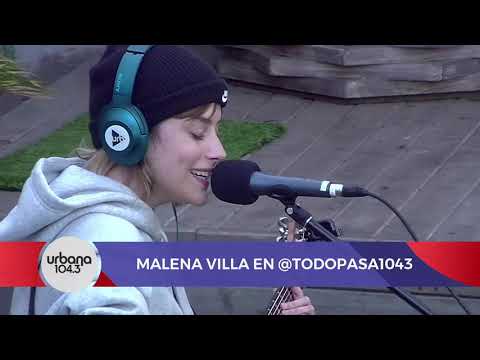 Malena Villa cantó en vivo en nuestra terraza | Todo Pasa
