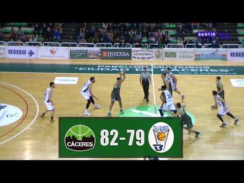 Resumen: Cáceres Patrimonio de la Humanidad - Club Melilla Baloncesto [LEB Oro 15/16]