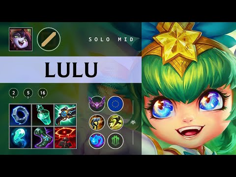 Lulu Mid vs Katarina - EUW Master Patch 25.24