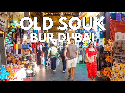 [4K] GRAND SOUK BUR DUBAI COMPLETE WALKING TOUR 2023 | MUST VISIT WITH A LOT OF THINGS TO SEE