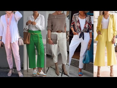 VISTE MODERNA Y CON ELEGANCIA A LOS 50 60 O +70 / OUTFITS PARA SEÑORAS DE 50 60 +70 AÑOS MODERNOS