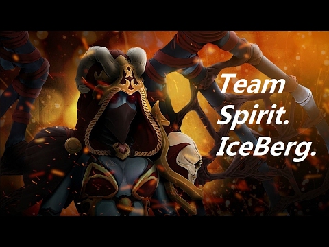 Team Spirit. IceBerg Queen Of Pain Highlights Dota2