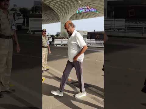 Superstar Rajinikanth Impresses Us With His Simplicity As He Is Spotted At Mumbai Airport | 