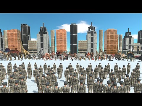 COMMANDO BO VS FACTION  almost the same price - Animal Revolt Battle Simulator