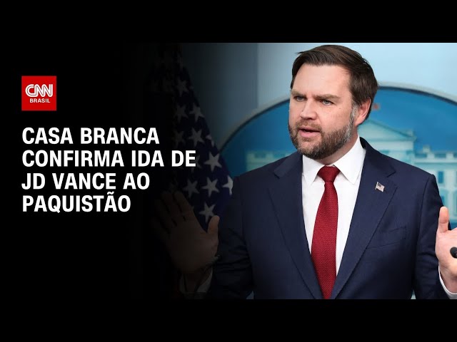 Guerra no Oriente Médio: Casa Branca confirma ida de JD Vance ao Paquistão | CNN 360°