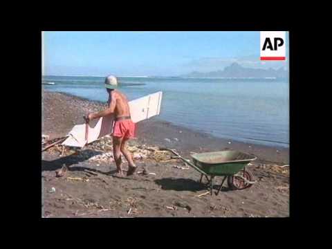 FILE of islands near site where plane crash, killing at least 14