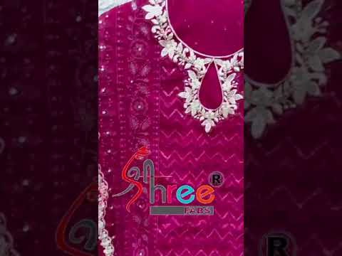 Shree Fabs S 852 Faux Georgette Wholesale Designer Pakistani Salwar Suit Catalog – product video thumbnail